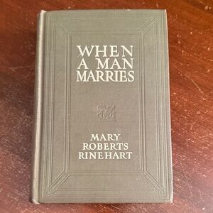 When a Man Marries Hardcover Book